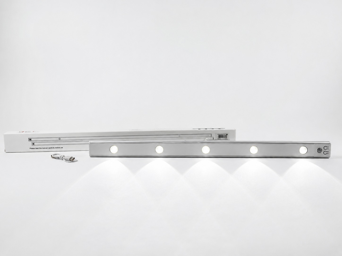 BARRA LUZ LED C/ SENSOR 3 TONOS RECARGABLE - 60CM 
