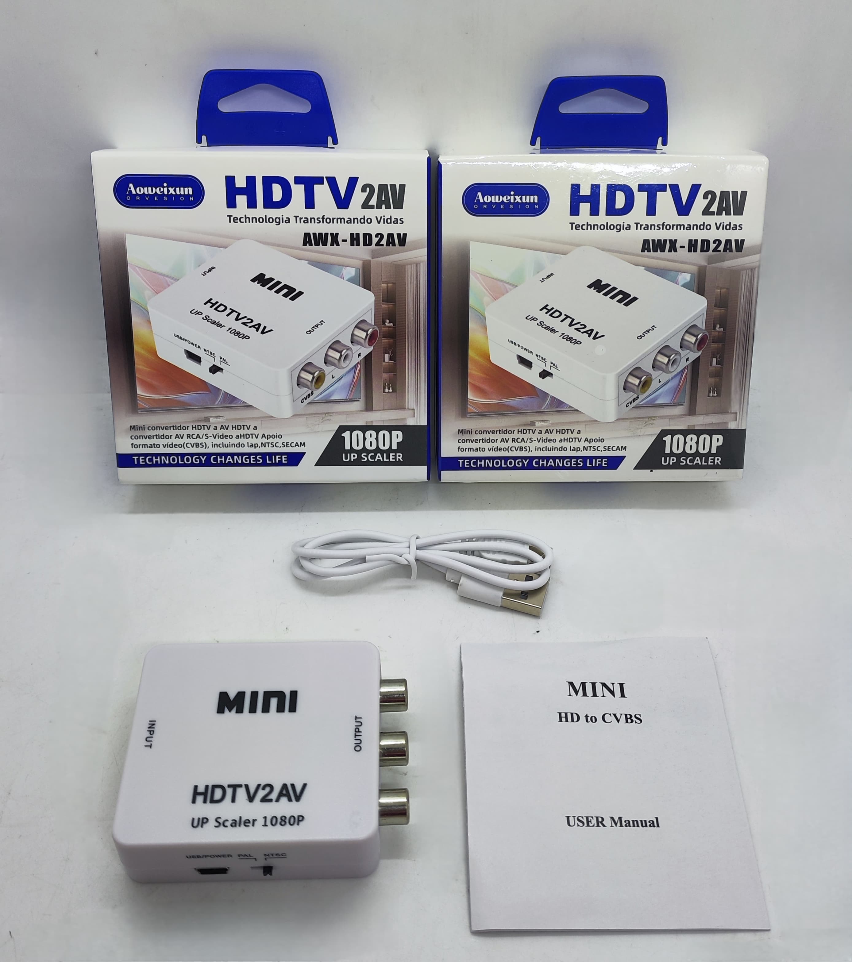 (BLT-112) CONVERSOR HDMI A AV  -  -   -  - 