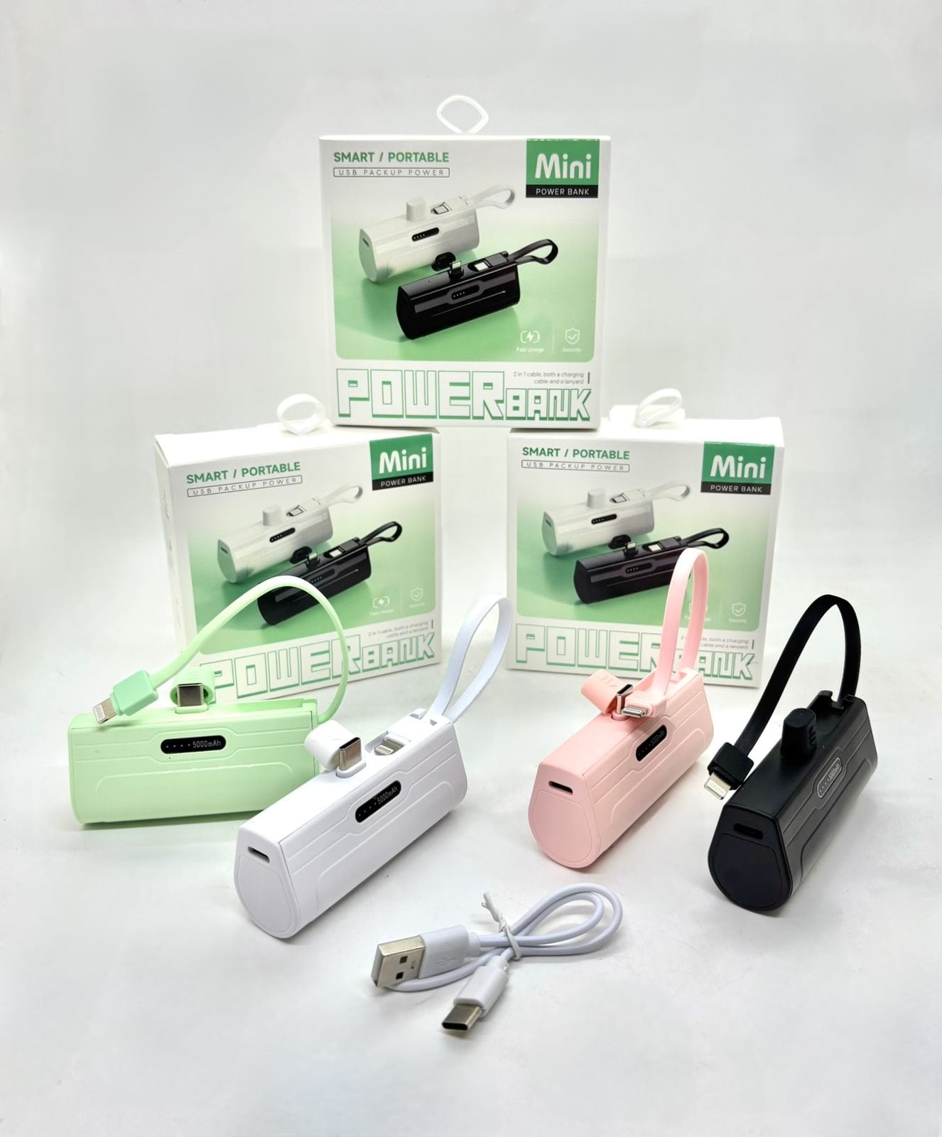 POWERBANK (PB-3COL) 5.000 MAH TIPO C + IP -  - 
