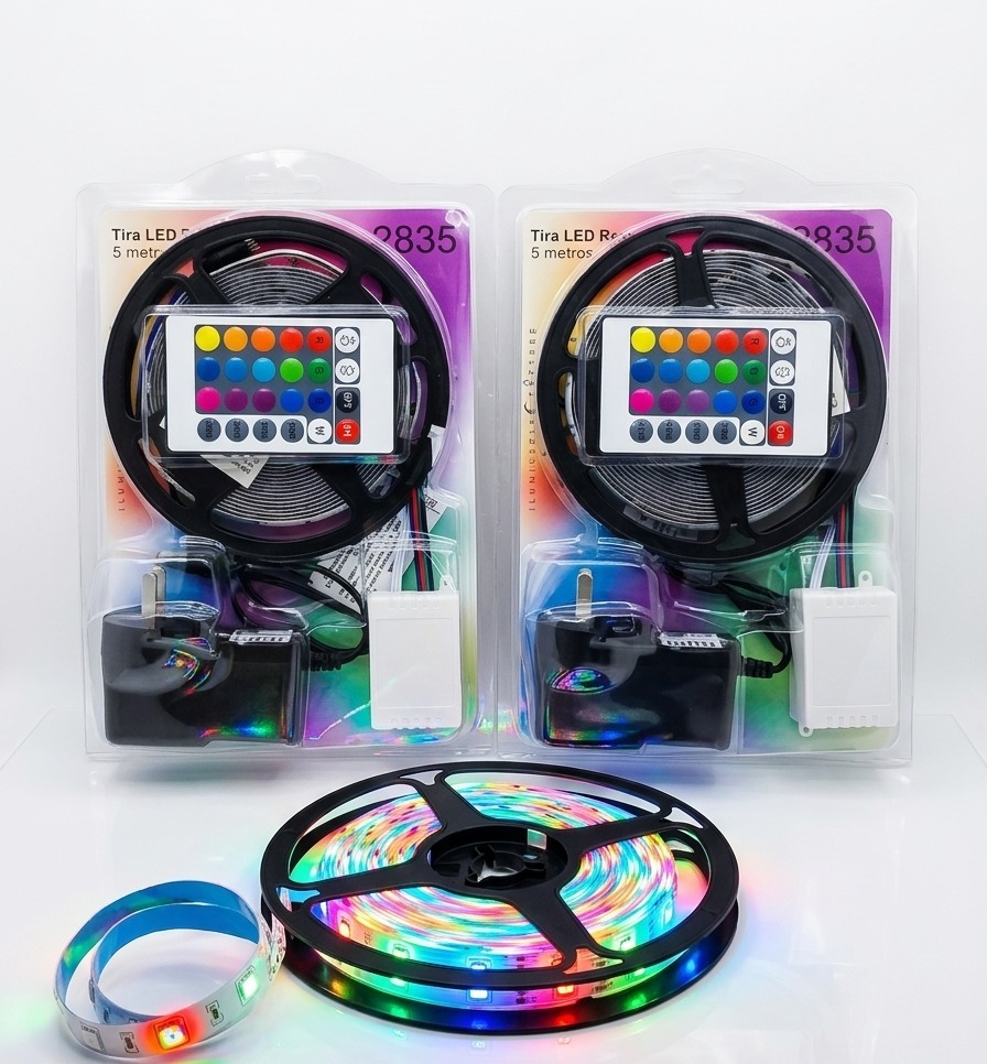 (2835) TIRA LED RGB2835 EN BLISTER 5MT  -  -  -  -