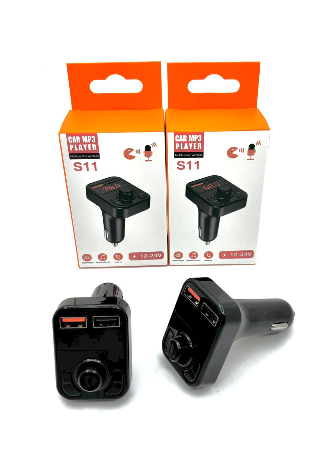 CARGADOR TRANSMISOR, RADIO MP3 BLUETOOTH PARA AUTO